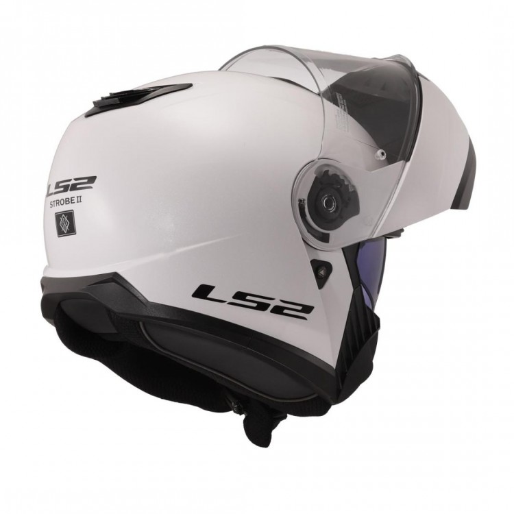LS2 STROBE 2 BEYAZ KASK LS2 STROBE 2 BEYAZ KASK